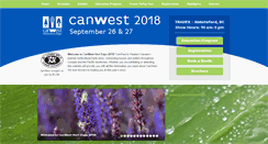 Desktop Screenshot of canwesthortshow.com